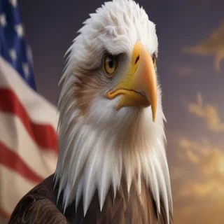 american eagle dog