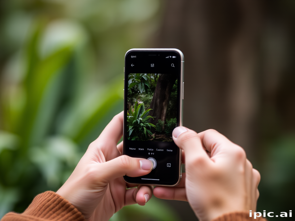 person holding phone