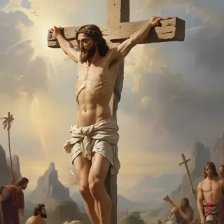 jesus on the cross pictures