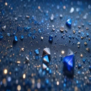 blue sparkle background