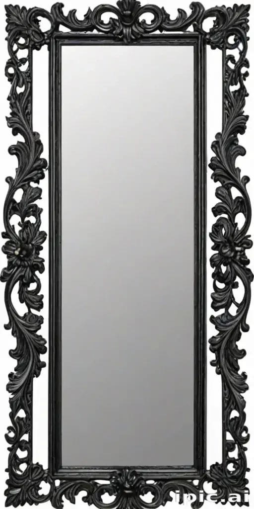 black frame transparent
