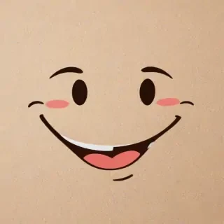 happy face transparent