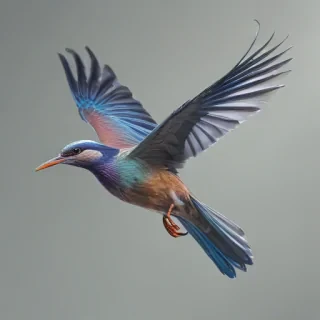birds flying transparent background