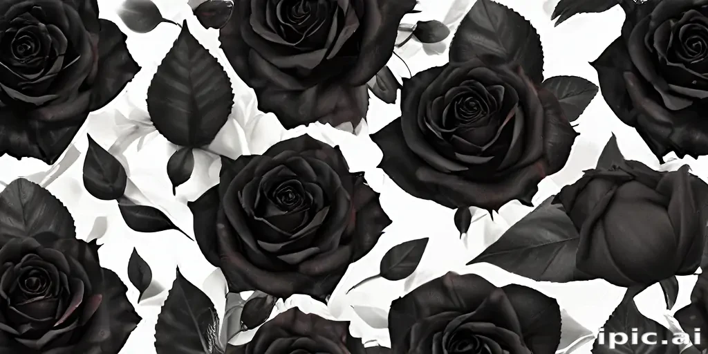 black roses png