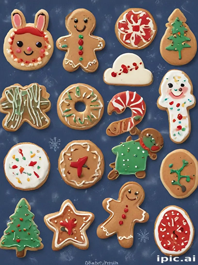 clipart christmas cookies