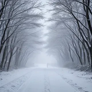 snowing iphone wallpaper