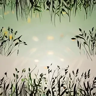 grass silhouette