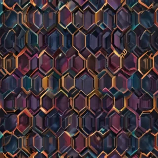 hexagon pattern png