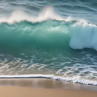 waves transparent