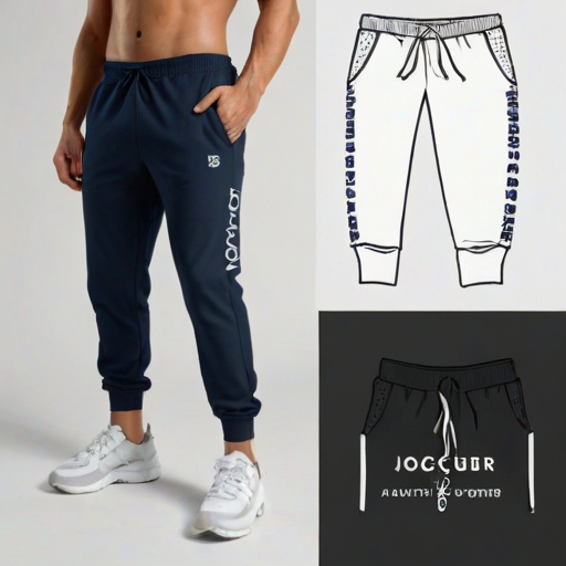 joggers mockup