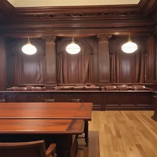 court room background