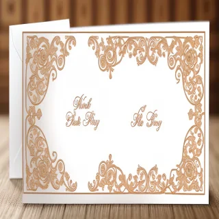 wedding background card