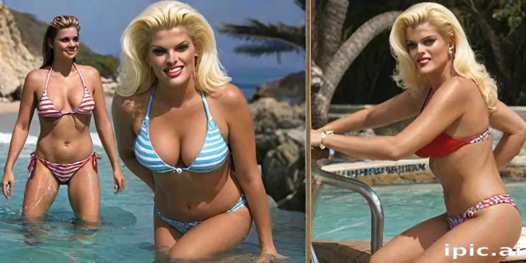 anna nicole smith bikini