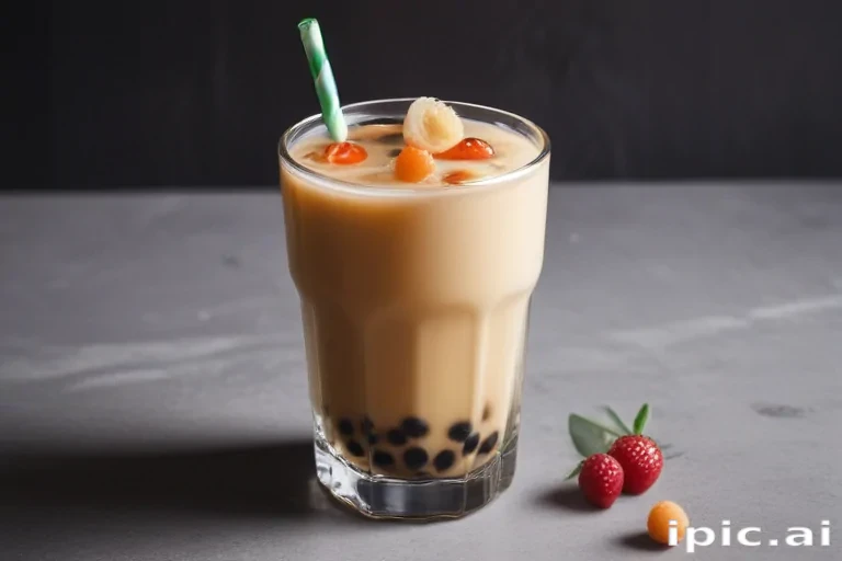 milk tea boba wallpaper