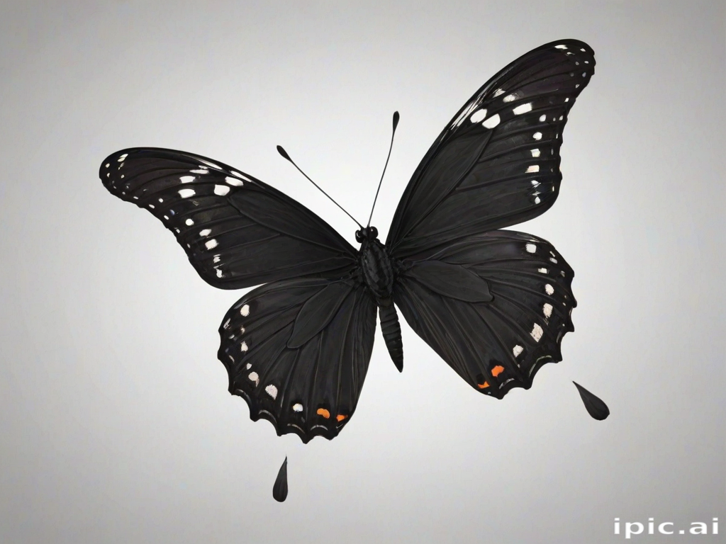 black butterfly png