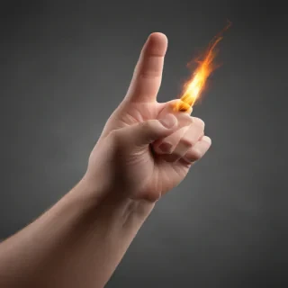 pointing finger png
