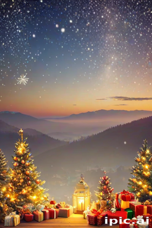 pretty christmas background