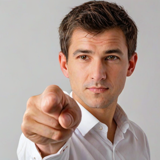 finger pointing at you png