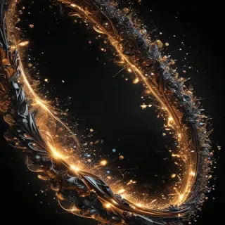 sparkle black background