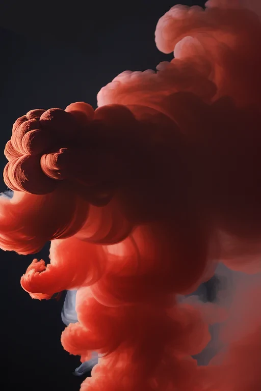 red smoke png