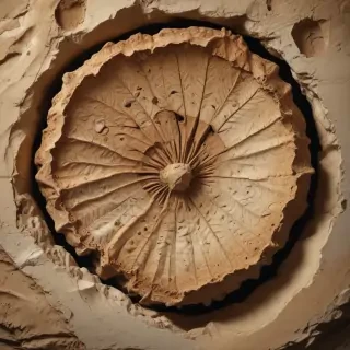 fossil drawing