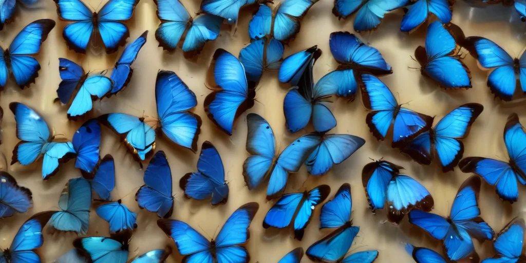 blue morpho butterfly