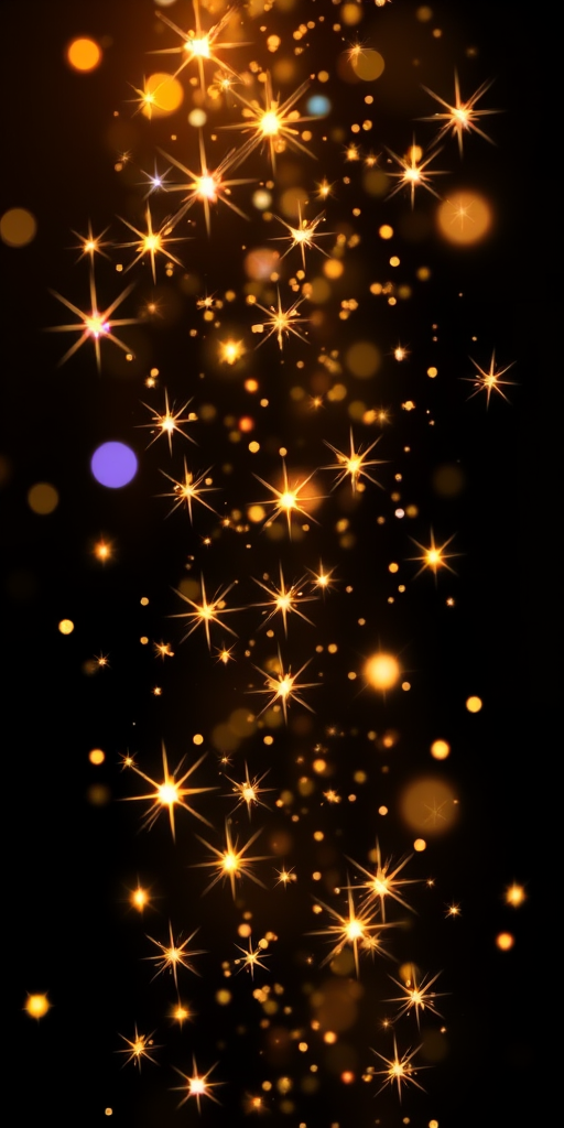 overlay sparkles transparent background