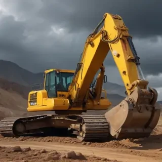 excavator wallpaper