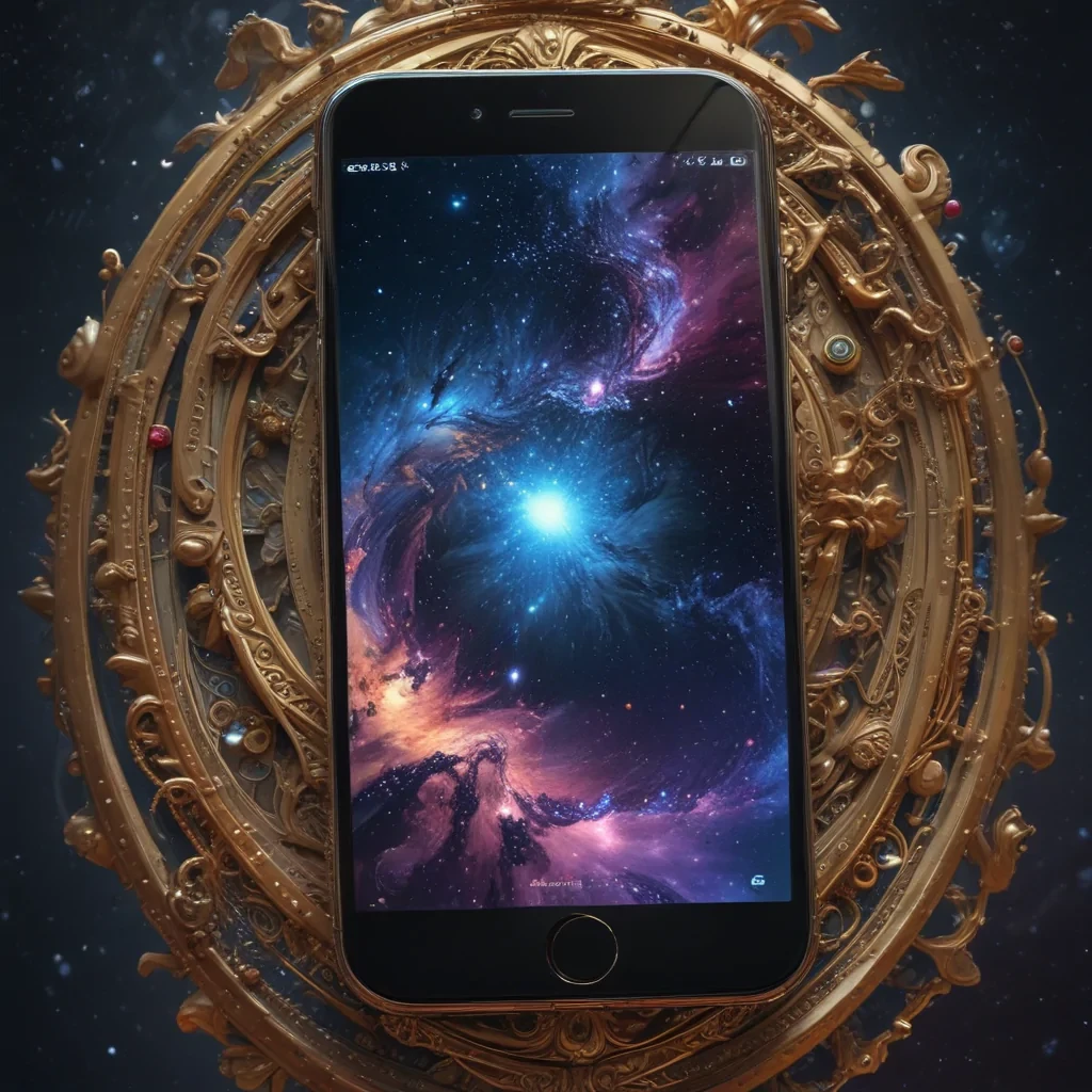 iphone universe wallpaper