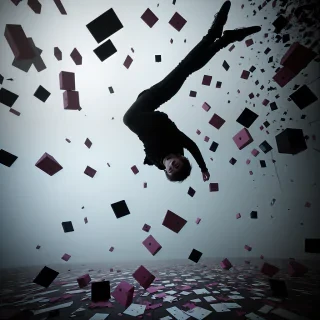 aesthetic falling