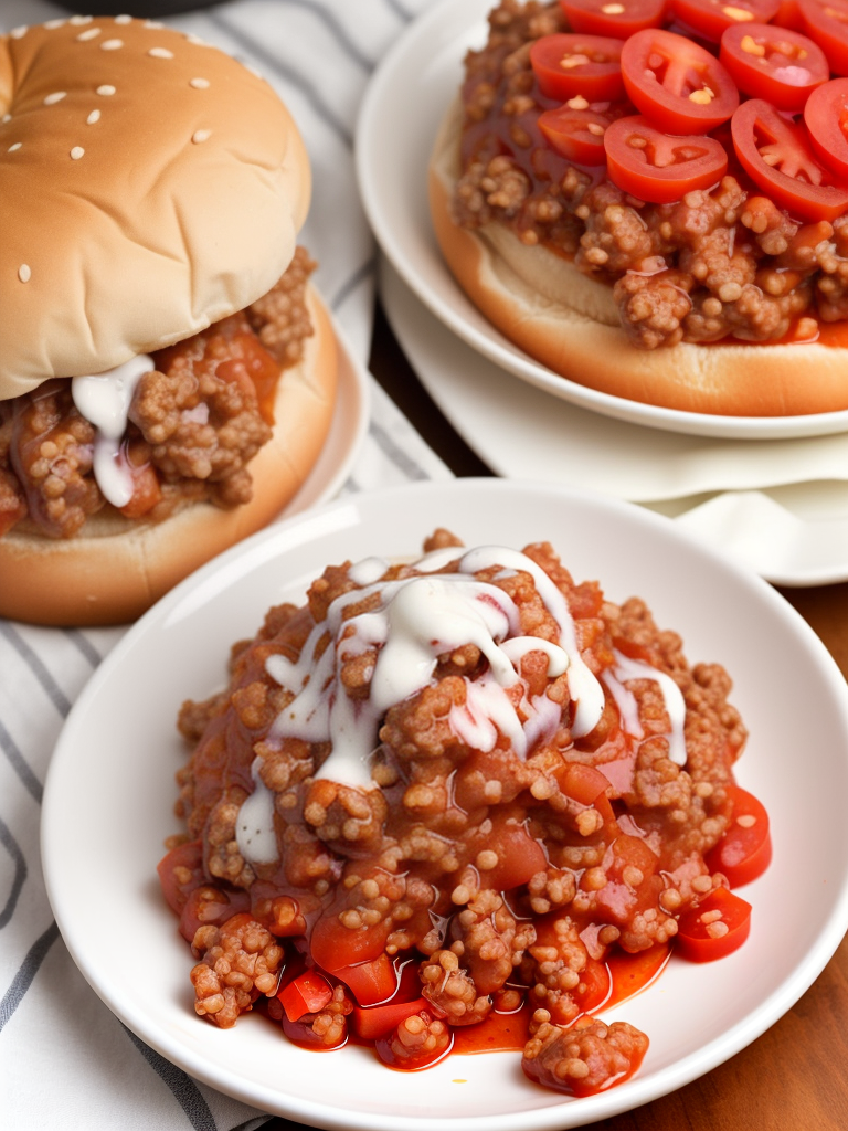 what dishes go with sloppy joes