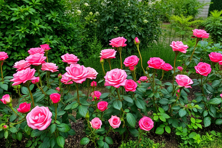 rose border