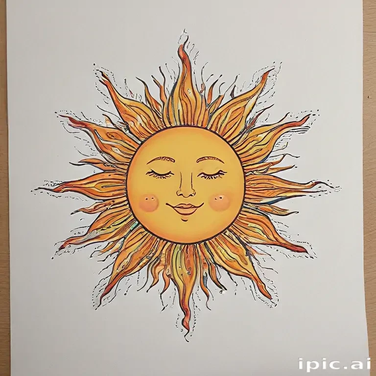 sun doodle