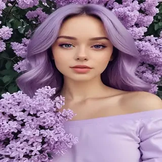 lilac aesthetic