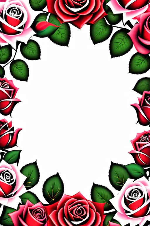 roses border png