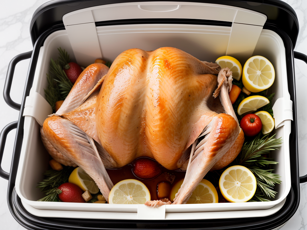 brining a turkey in a cooler