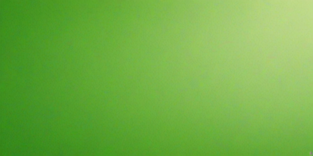 green background