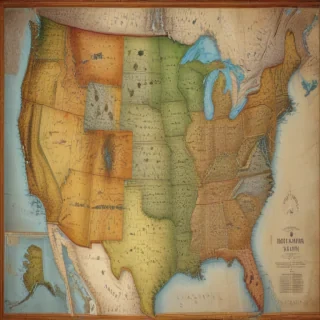 map of usa