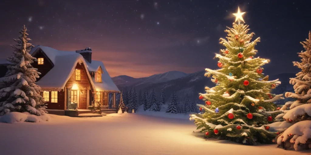 simple christmas wallpaper