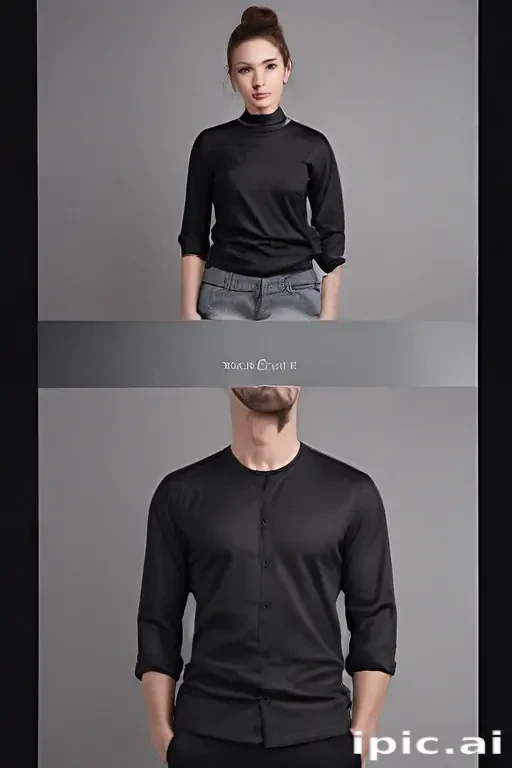 black mockup shirt