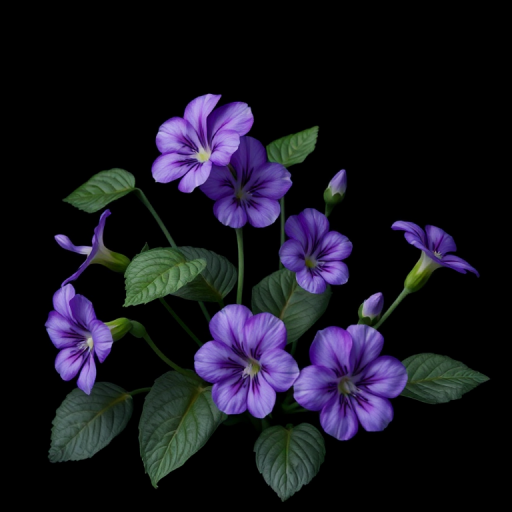 violets png