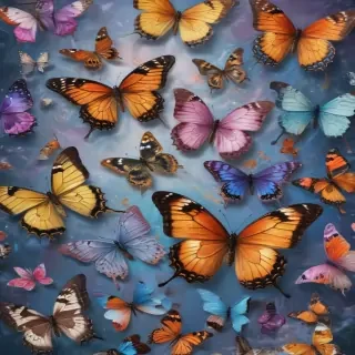 butterflies png