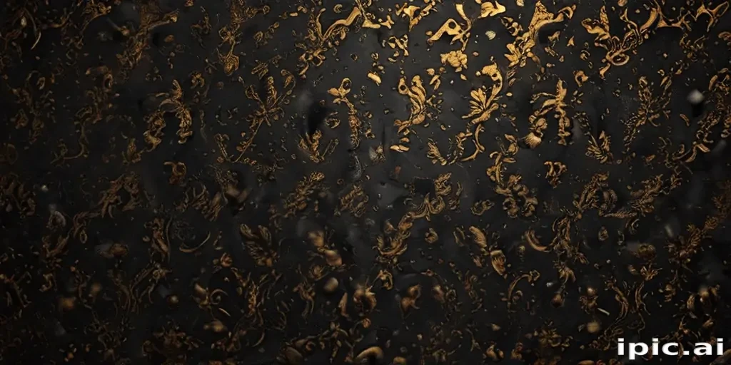 black and gold background