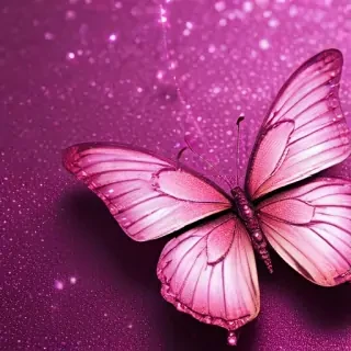 glitter butterfly wallpaper