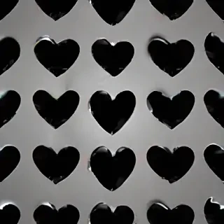 wallpaper black heart