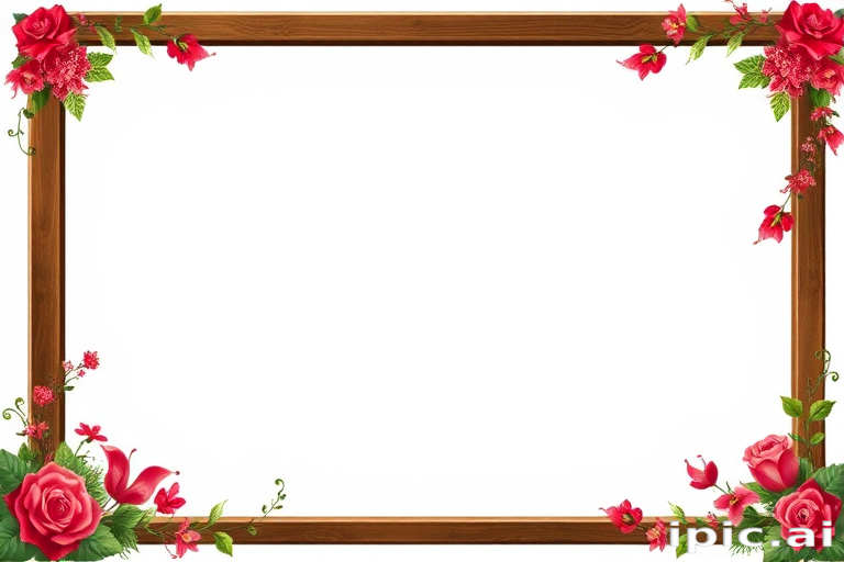 png frame border