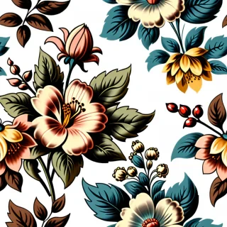 vintage flower png