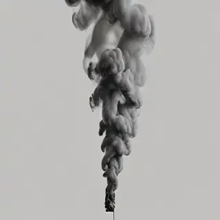 smoke no background