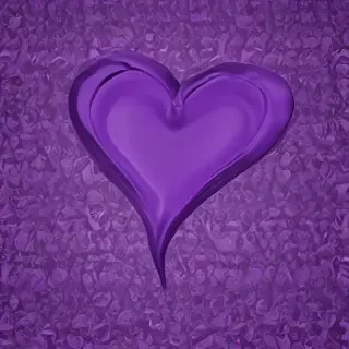 purple wallpaper heart