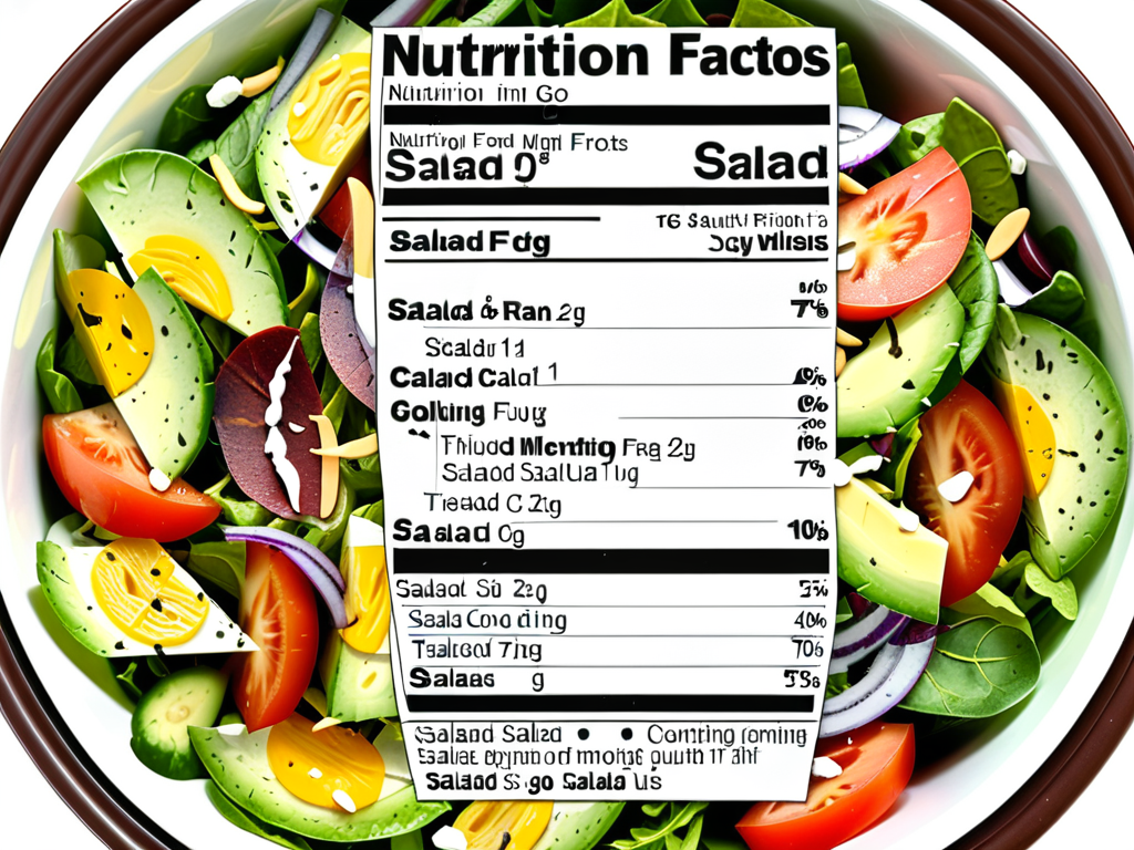 salad and go nutrition information
